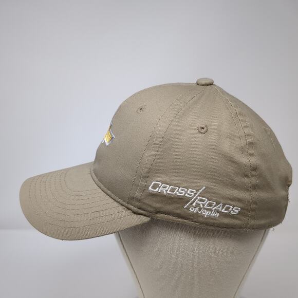 Chevrolet Big Time Strapback Hat Brown One Size Embroidered Adjustable - Picture 3 of 8